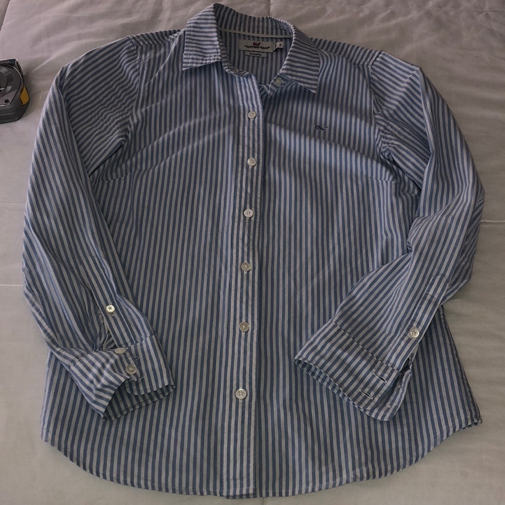 Vineyard Vines Classic Pinstripe button down-2